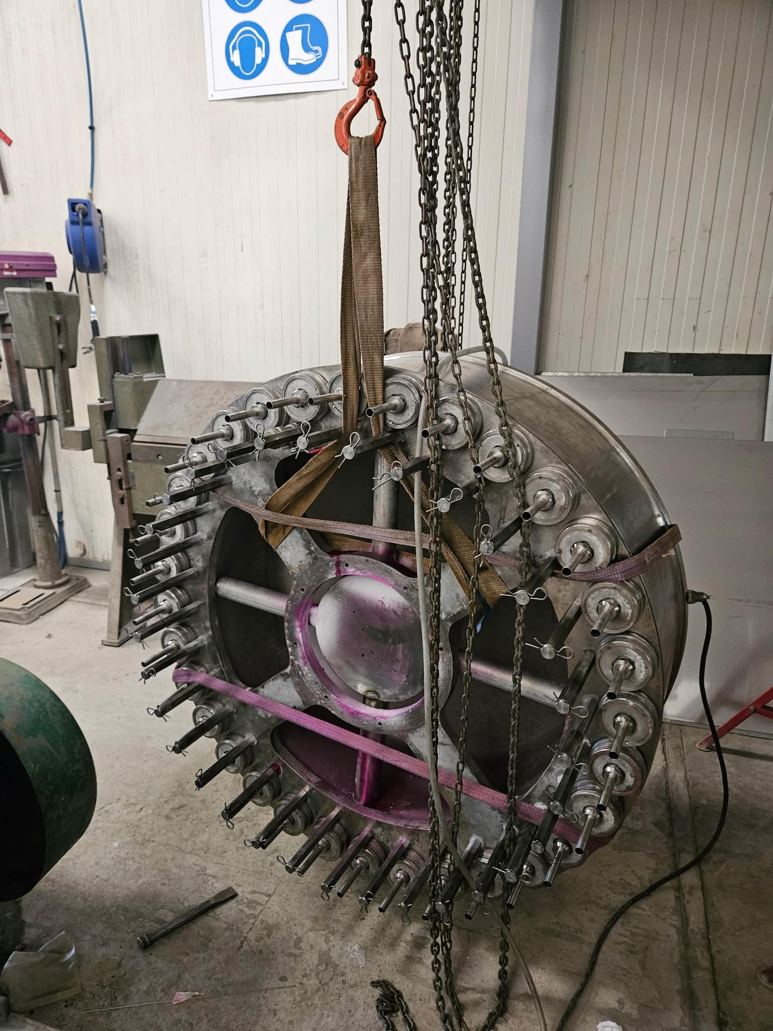 Travaux de maintenance industrielle réalisés par A.E.I